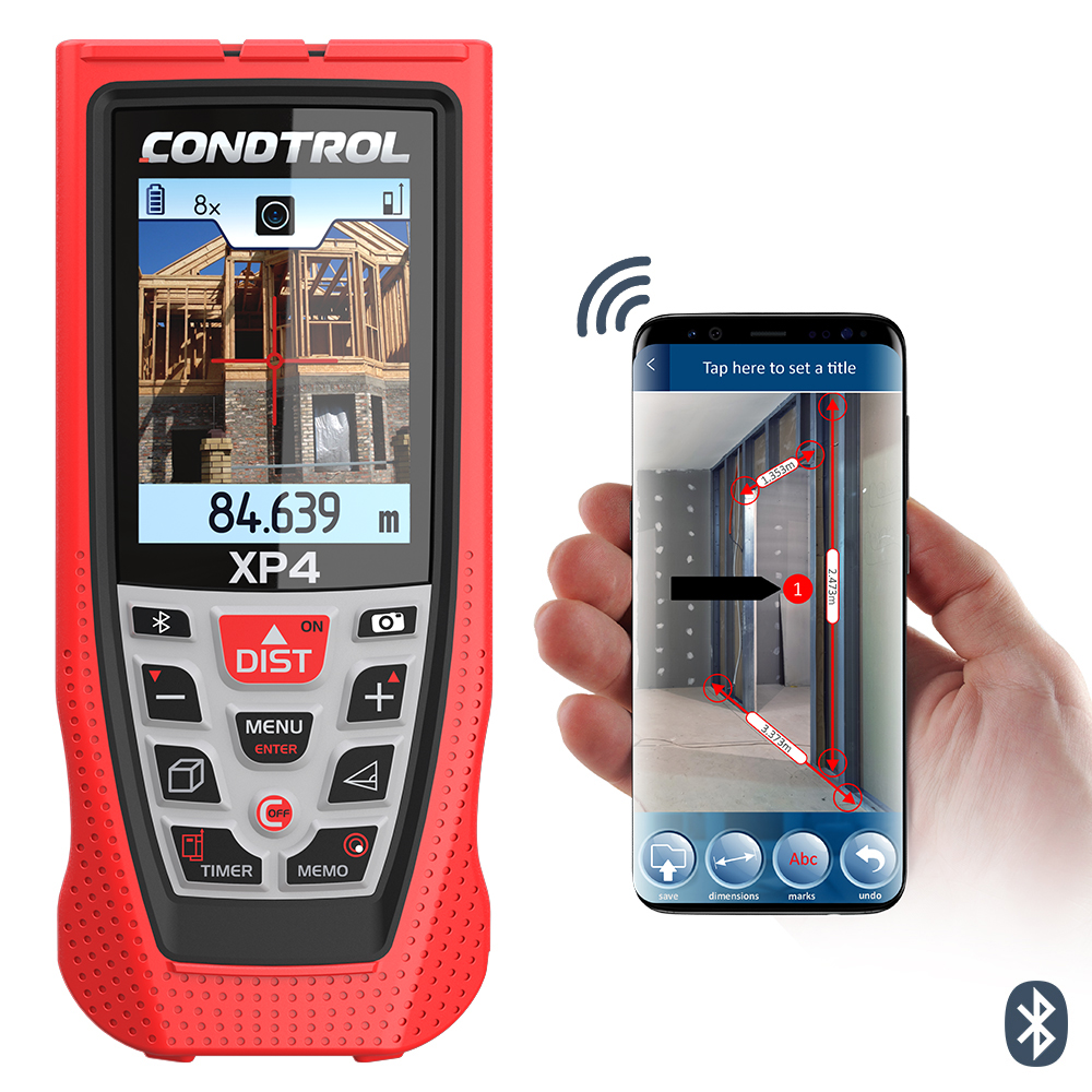 Лазерный дальномер Condtrol CONDTROL XP4, 100 м