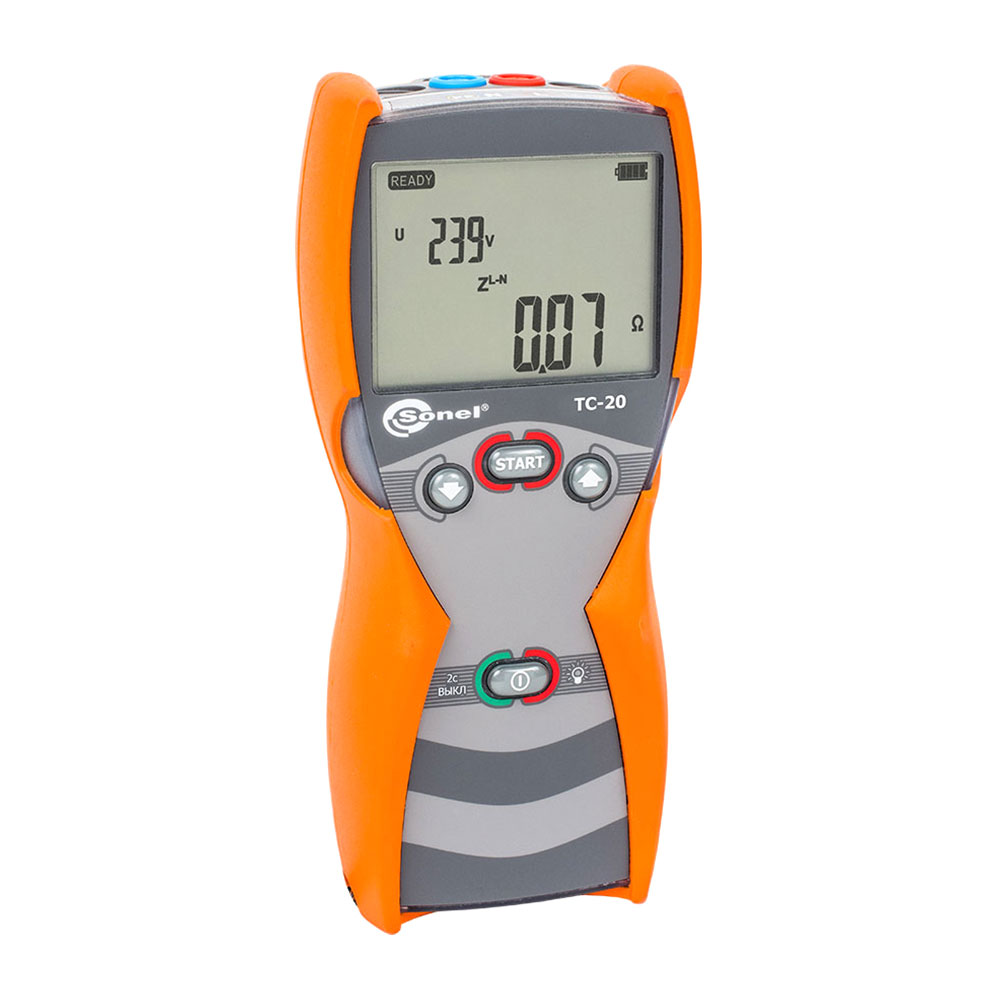 Sonel TC-20 - измеритель параметров петли короткого замыкания
