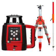 Комплект: ротационный нивелир RGK SP-800 + штатив RGK SH-170, рейка RGK LR-2