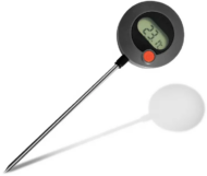 Термометр электронный пищевой В7-06 погружной (проникающий) с поворотным несъёмным датчиком штыревого исполнения и со встроенным магнитом с поверкой
